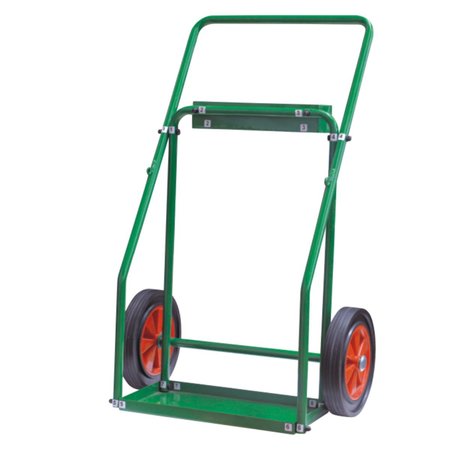 Weldpro CYLINDER CART 14" RUBBER WHEELS FOR TWO CYLINDERS CYT-14